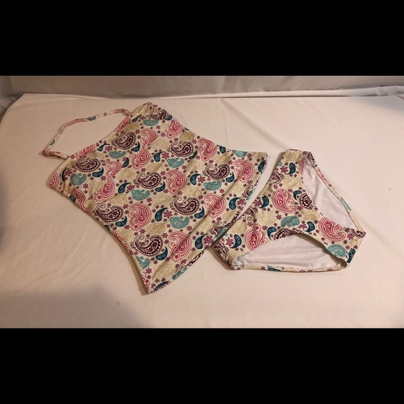 Bikini Paisley Teal